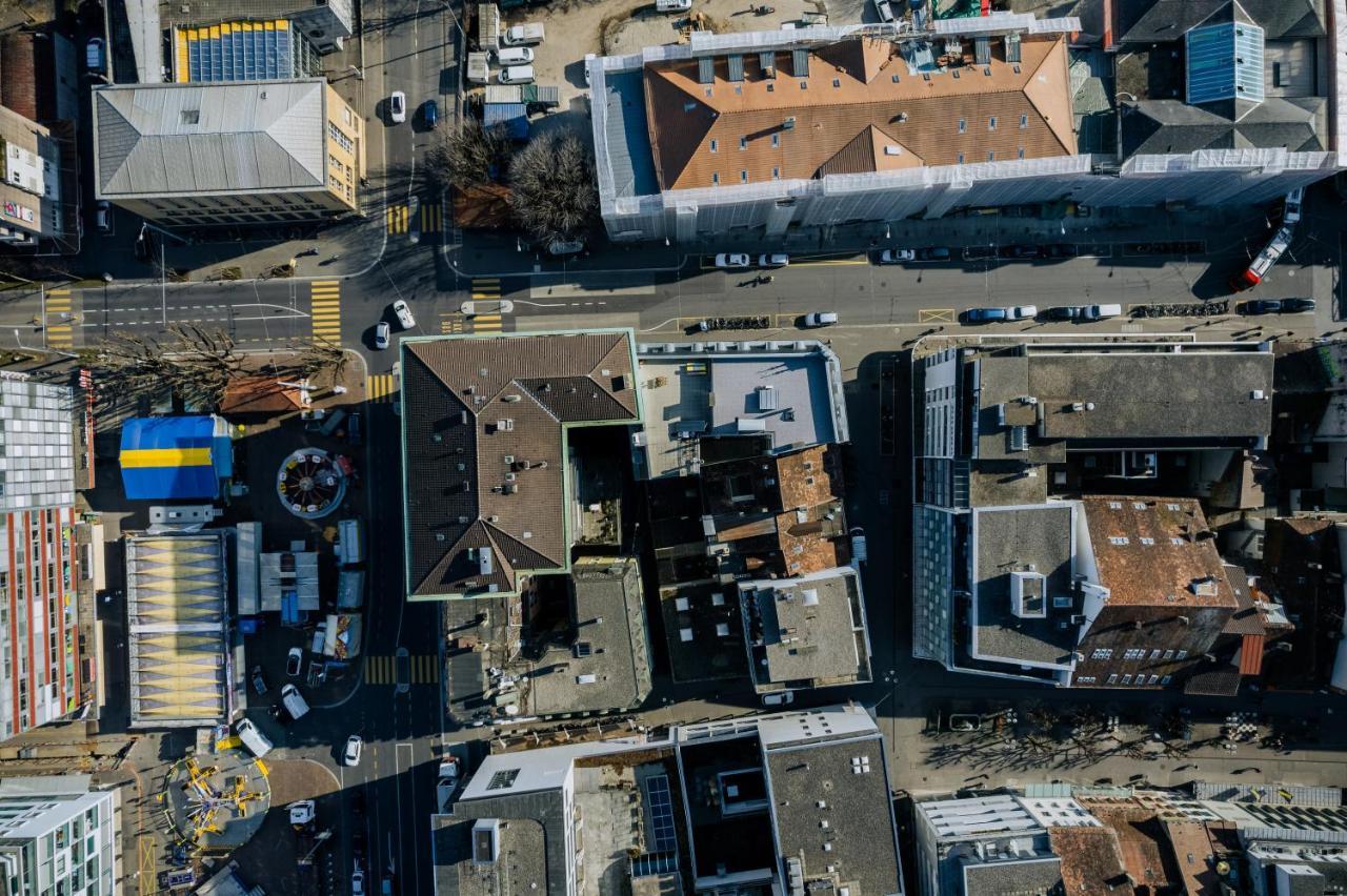 Eigene Wohnung Im Stadtzentrum Mit Wunderschoener Dachterrasse Bienne Esterno foto